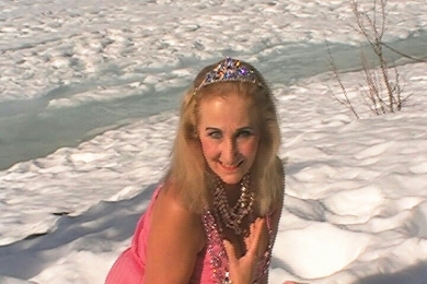 in the snow
